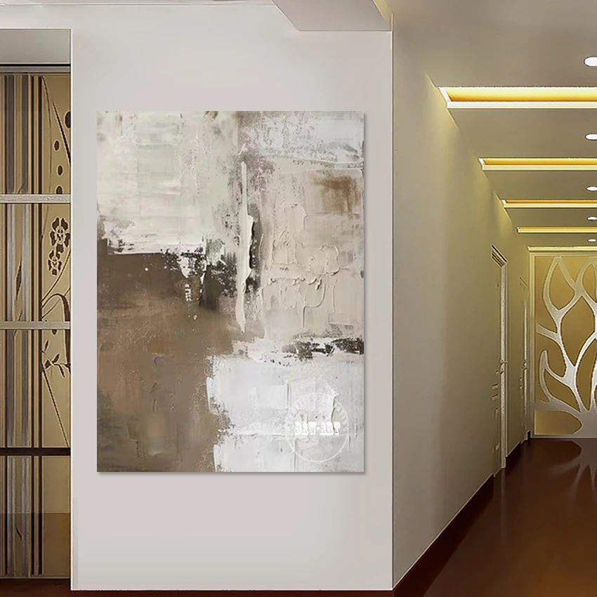 جودة المنزل الممر جدار الفن الديكور لوحات مجردة الحديثة قماش اليدوية الفني فرملس الاكريليك تصميم الصورة