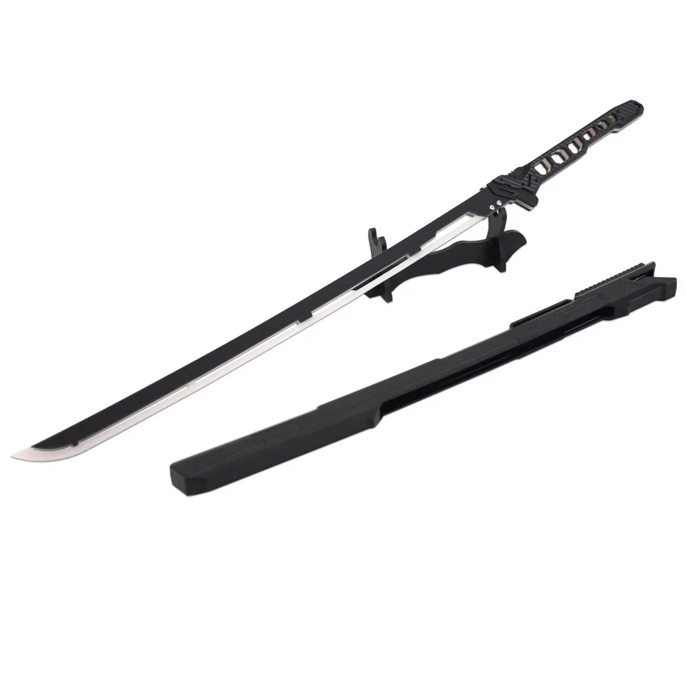 80CM Cyberpunk Lightsaber Thermal Energy Katana Cosplay Halloween Sword Toy Acrylic Luminous Toys Swords Weapon Model Boys Gifts