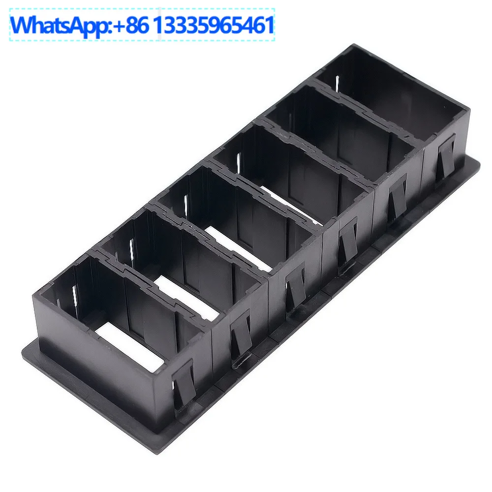 5Pcs car/yacht/RV headlight fog light color light switch combination installation frame fixed frame multi-position 6 groups of f