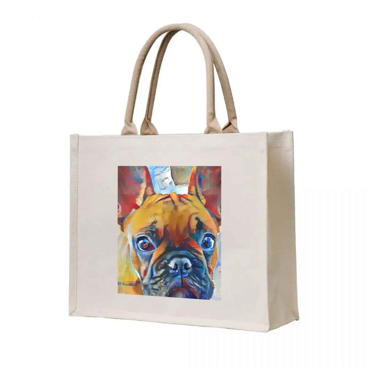 

Frenchie by RD Riccoboni - French Bulldog Tote Bag Shopper Handbags free delivery bags
