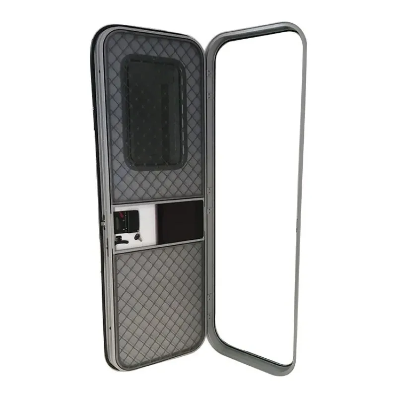 2024 E-mark Aluminum Alloy Single Point Electronic Card Lock Trailer Caravan RV American Style Door