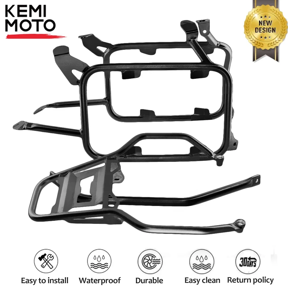 For BMW R1250GS R1200GS LC Adventure Pannier Rack for BMW GS 1200 1250 LC Adventure Adv 2013-2019 Stainless Steel Tail Box Frame