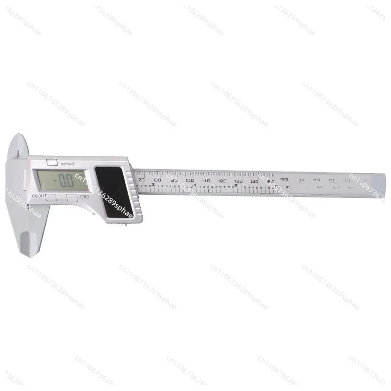 Plastic digital caliper Solar charging vernier caliper 0-150mm