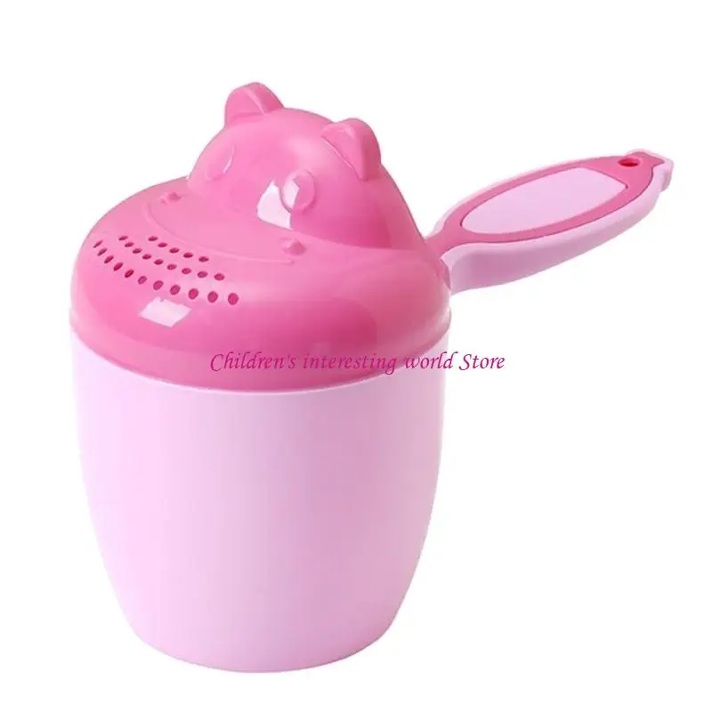 Baby Bath Rinse Toddler Hair Wash tazza shampoo carino tazza da bagno a cascata tazza 425f