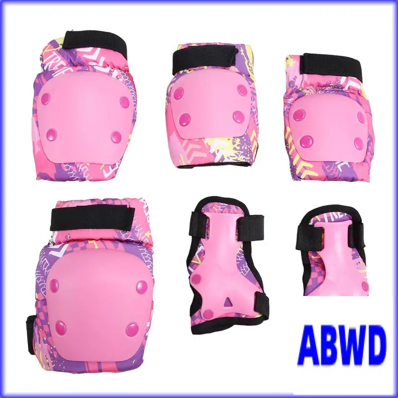 WD-Roller Skating Schutzausrüstungsset für Kinder, komplette Ausrüstung, Skateboard, Rollschuhe, Laufrad, Knieschützer