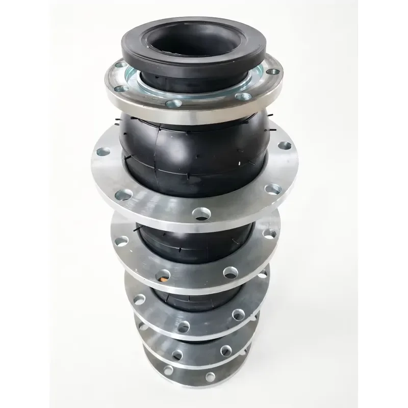 Water Pump Outlet Rubber Soft Expansion Joint Rubber Compensator for Pipe Shock Reduction