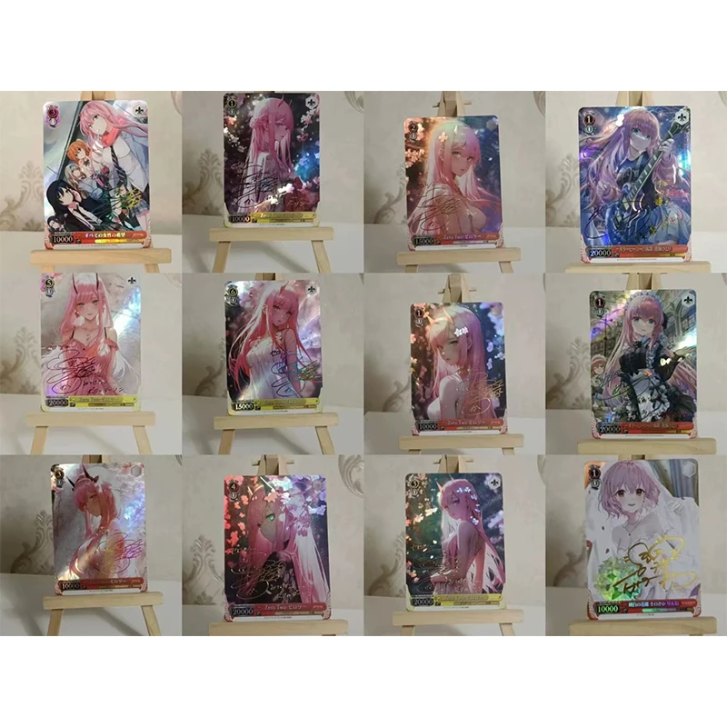 The Idolm@ster Sword Art Online Pretty Derby Diy Homemade Weiss Schwarz Exchange Cards Collection Card Toys Gift