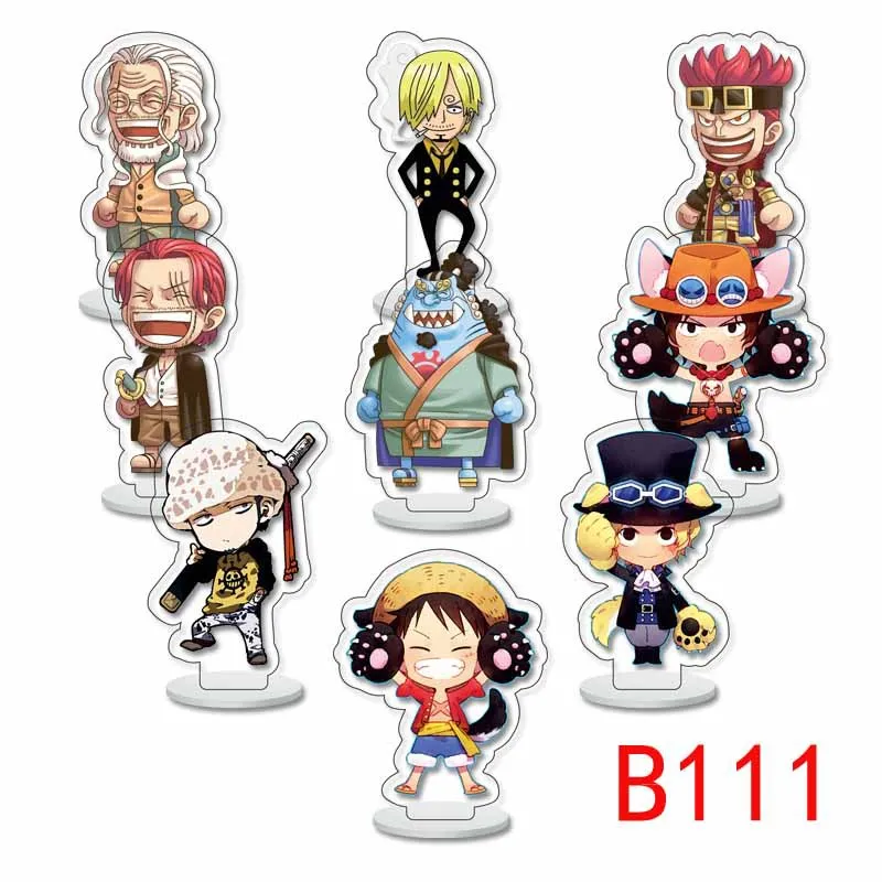 One piece anime macaco d, 9 pçs/set Cosplay Acrílico Figura Stand Modelo, Luffy, Roronoa, Zoro, Nami, Chopper, Mesa Decoração, Presente