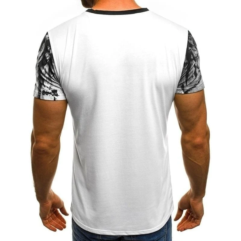 Mens T-shirt Casual Short Sleeve Shirt Summer Men Tops Sport Shirts Oversized T-shirt