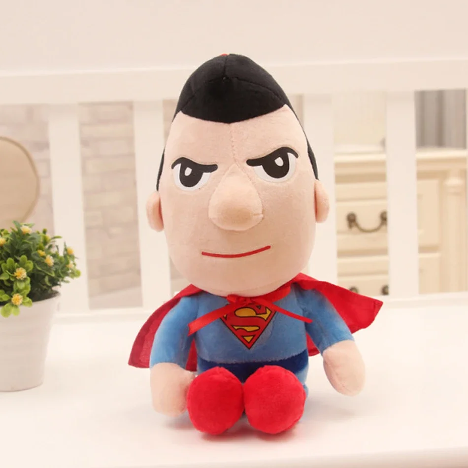 @ 27–30 cm Marvel-Filmpuppen Spiderman Ironman Batman Superman Plüschtiere Weicher gefüllter Held Captain America Beste Geschenke für Kinder