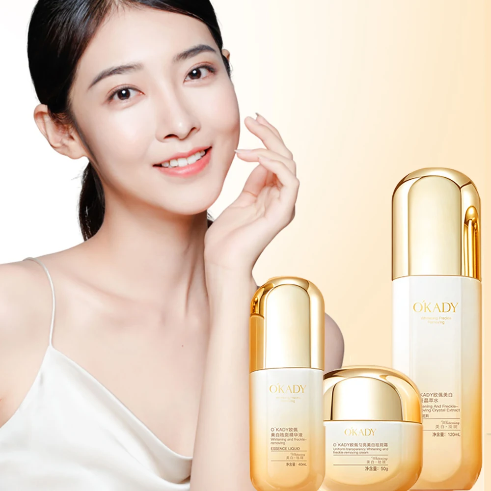 

Skincare Sets Face Cream Brighten Skin Essence Control Oil Lotion Soothing Repair Sensitive Toner Tighten Whitening Facial Mask