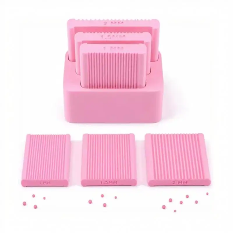 2 in 1 Reusable Hand Rolling Clay Ball Maker 1 1.5 2mm Bead Shaping Tool For 3D Gel Flowers 3D Printing Parts