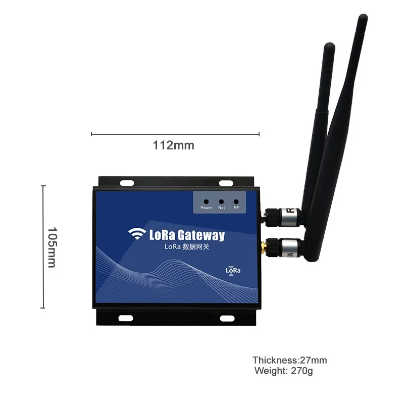 Базовая станция шлюза Lora Внутренняя базовая станция Lora для мониторинга температуры и влажности Датчик LoRawan