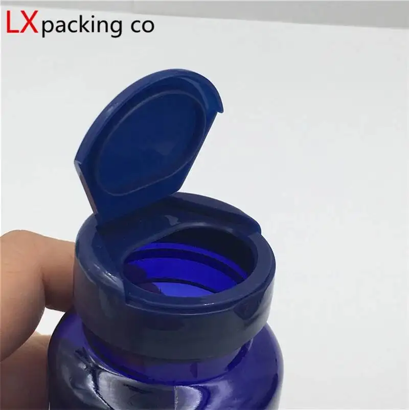 50PCS  80ML 120ml 150ML 200 250ML brown Green Plastic Empty Bottles Jar Creams powders bath salts Cosmetic Containers Retail pot
