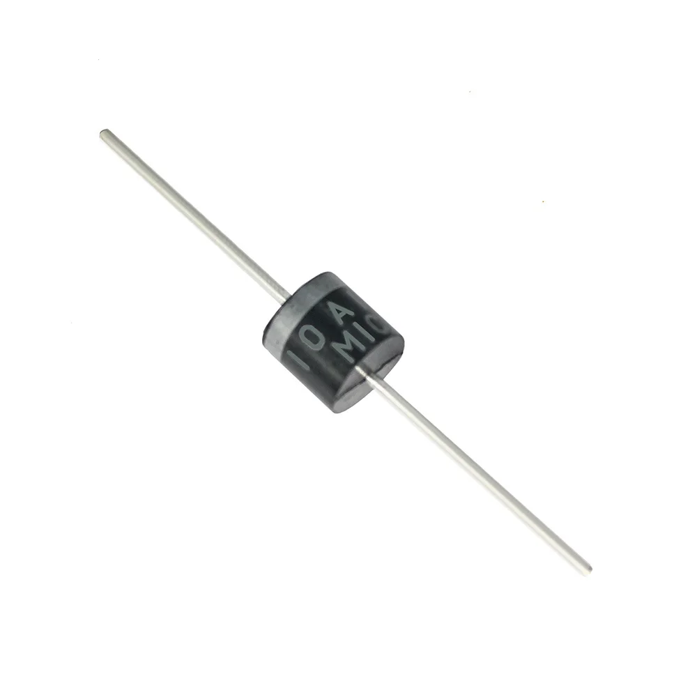 SAMIROB 10/20 Stück 10A10 Dioden 10A 1000V DO-27 elektrisches Axial-Gleichrichterdioden-Kit – Detail 3