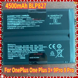 4500mAh BLP827 New High Quality Battery for OnePlus One Plus 1+ 9Pro 9 Pro Mobile Phone Batteries