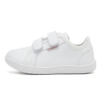 HOBIBEAR Kids Barefoot Shoes Little/Big/Kid Wide Toe Minimalist Sneakers Lightweight Hook Loop Artificial Leather Shoes 6