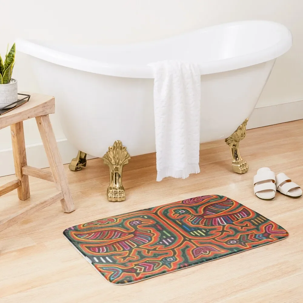 

Mola de Panama Bath Mat Home Entrances Absorbent Rug Mat