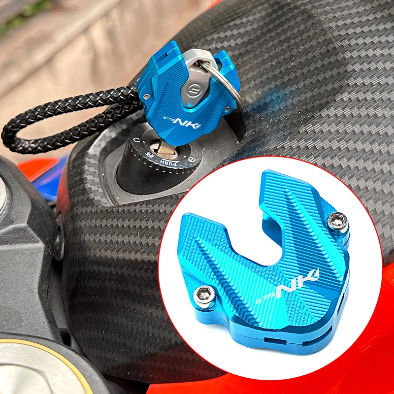 

For CFMOTO CF 675NK 675 NK 675 nk NK 675 2024-2026+ Accessories Motorcycle CNC Keychain Case Shell & Keychain Key Ring