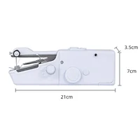 Portable Manual Sewing Machine Handheld Rope-free Electric Quick Build DIY Apparel Supplies Arts Crafts Home Garden Embroidery 6