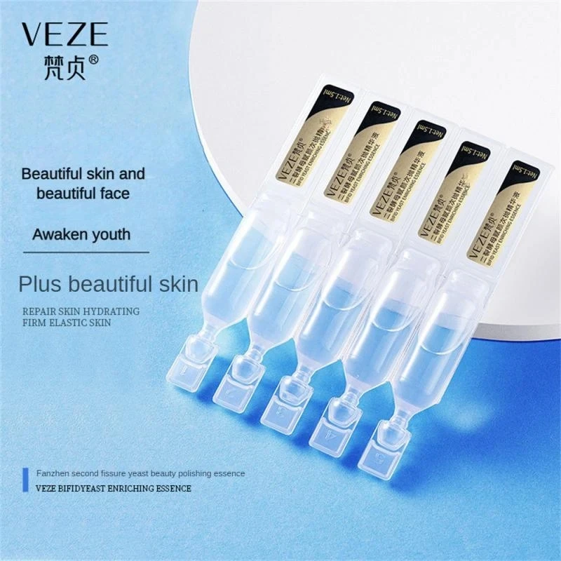 30Pcs Bifid Yeast Face Serum Anti Aging Secondary Throw Moisturizing Essence Shrink Pore Brighten Beauty Skin Care Products