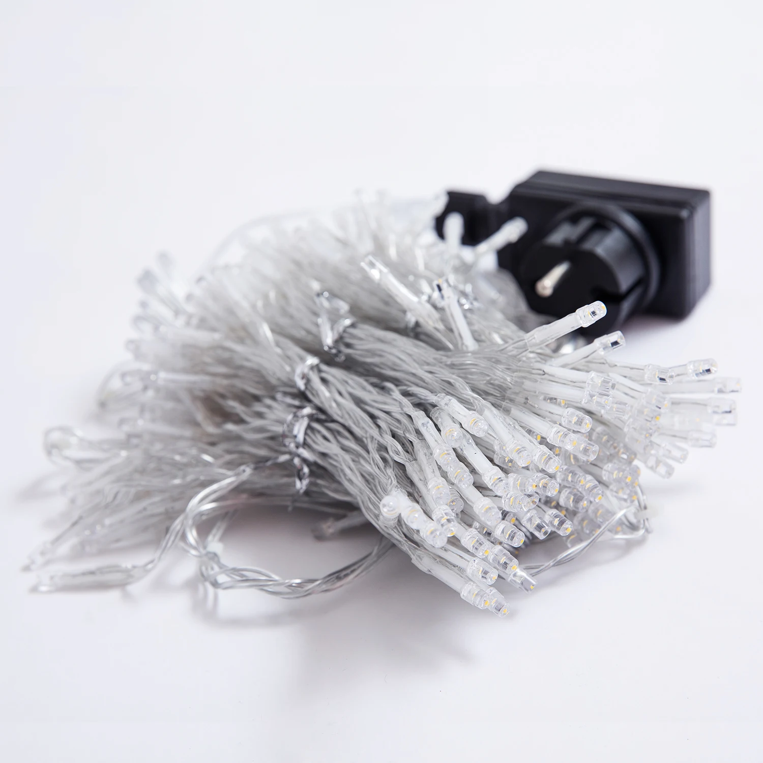 192 luzes de cortina LED para quarto com 8 modos de flash, luzes de fadas que mudam de cor, plug in com controle remoto, meninas Roo