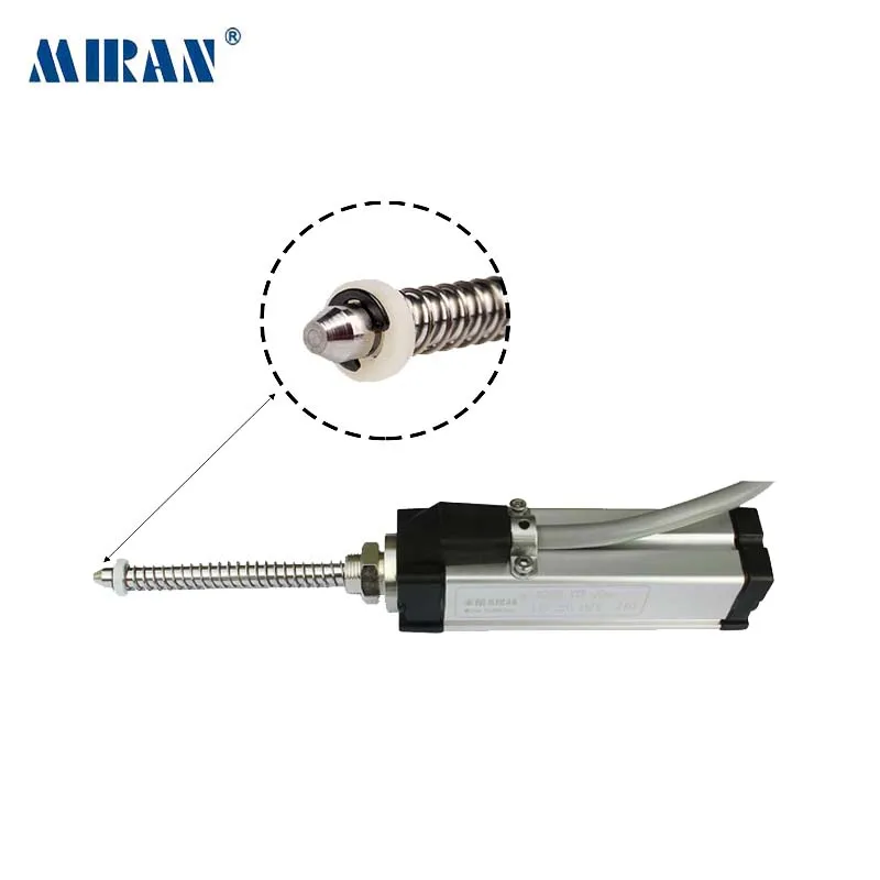 2026 MIRAN KTR2 External Spring Self Return Linear Position Displacement Sensors 10mm-300mm for Horizontal Position Detection