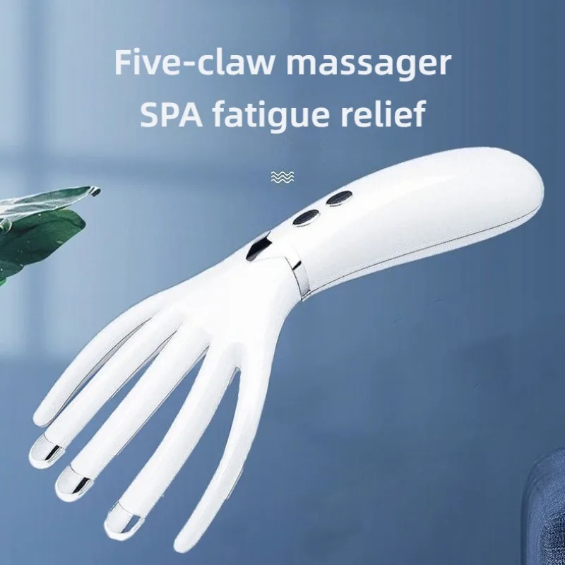 Small Electric Head Massages Machines Multifunctional Heating Portable Wireless Head Massager Relaxation Treatment Equipment