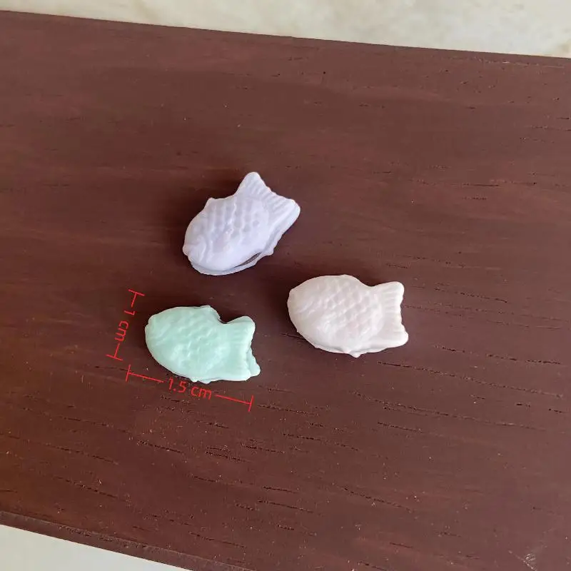 [JN] 1 Piece Miniature Dollhouse Fruit Biscuit Food Ice Cream Cup Model Toy For Doll Accessories DIY Decoration