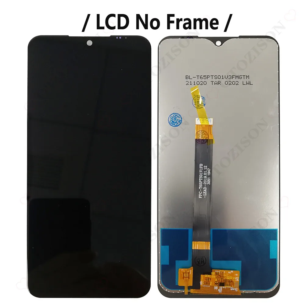 LCD With Frame For LG K50 K50S K51 K51S K52 K61 K92 5G LCD Display Screen Touch Digitizer X520 X540 K500 K510 K520 Q630 K920 LCD