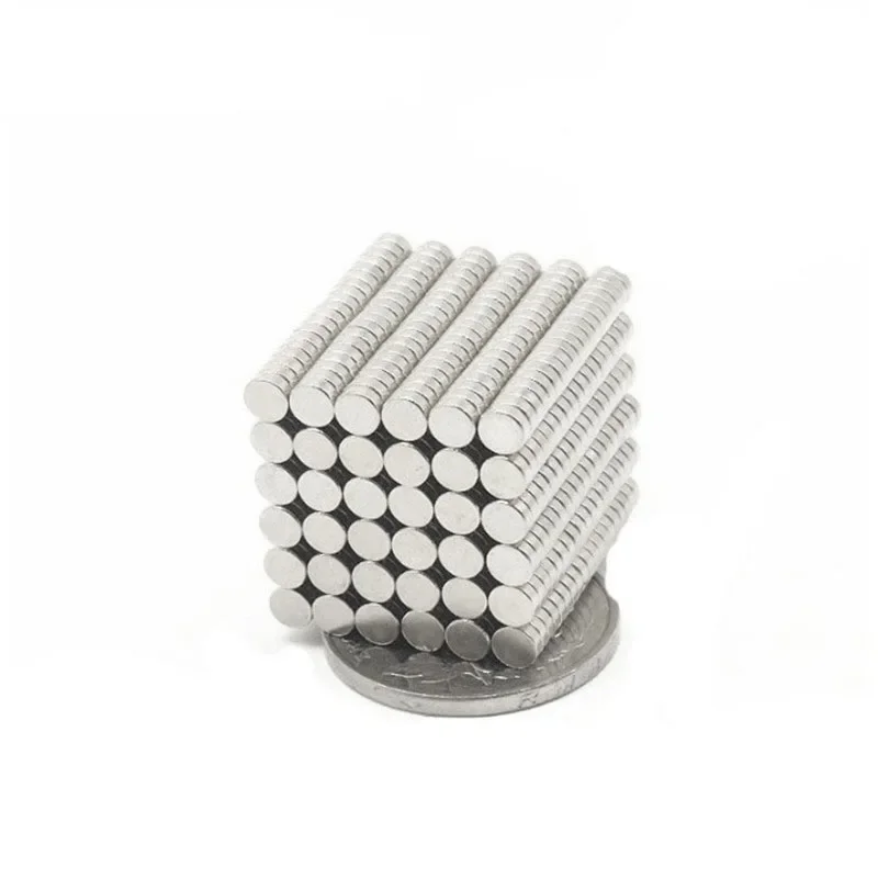 4x1 مغناطيس دائري صغير 4 مللي متر * 1 مللي متر للثلاجات المنزلية والمكاتب لتقوم بها بنفسك 4x1 مللي متر مغناطيس قوي قوي 4*1 ملم #1