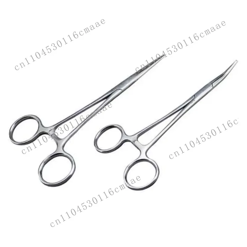Veterinary Grade Hemostatic Forceps, Stainless Steel Lockable Artery Forceps Design, Reusable Surgical Forceps