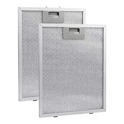 Kitchen Cooker  Hood Filters  Metal Mesh  Extractor Vent Filter 350 X 285 X 9mm Silver Hoods Oil Filter Range Aspirator Filter