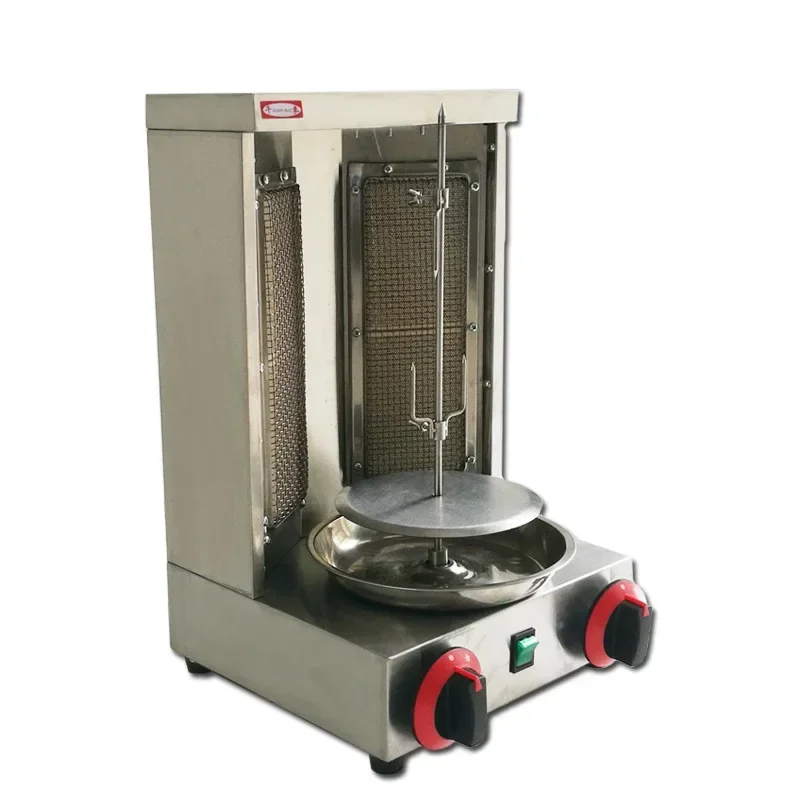 Piekarnik do grilla na Bliskim Wschodzie Komercyjny gazowy automatyczny obrót Piekarnik do kurczaka Indyk Płyta do grilla Mały brazylijski talerz do grilla