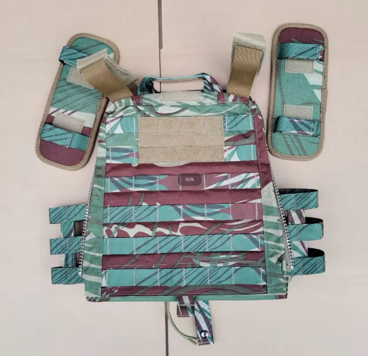 Rhodesian Camouflage Tactical Vest Avs Style Outdoor view 2