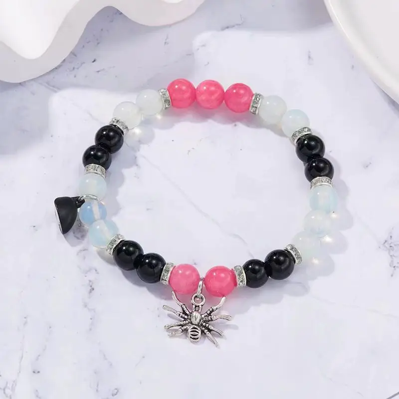 

Fashion Versatile Love Wings Spider Beaded Bracelet for Women 2024 New
