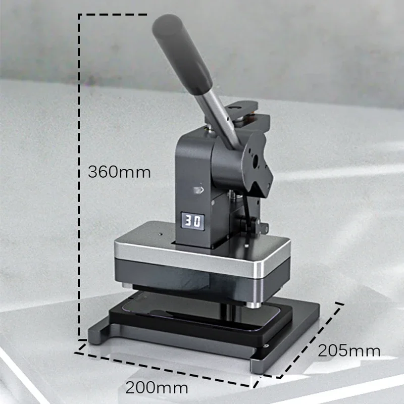 Phone Screen Pressure Machine Back Cover Rear Glass Housing Screen Repair Tool