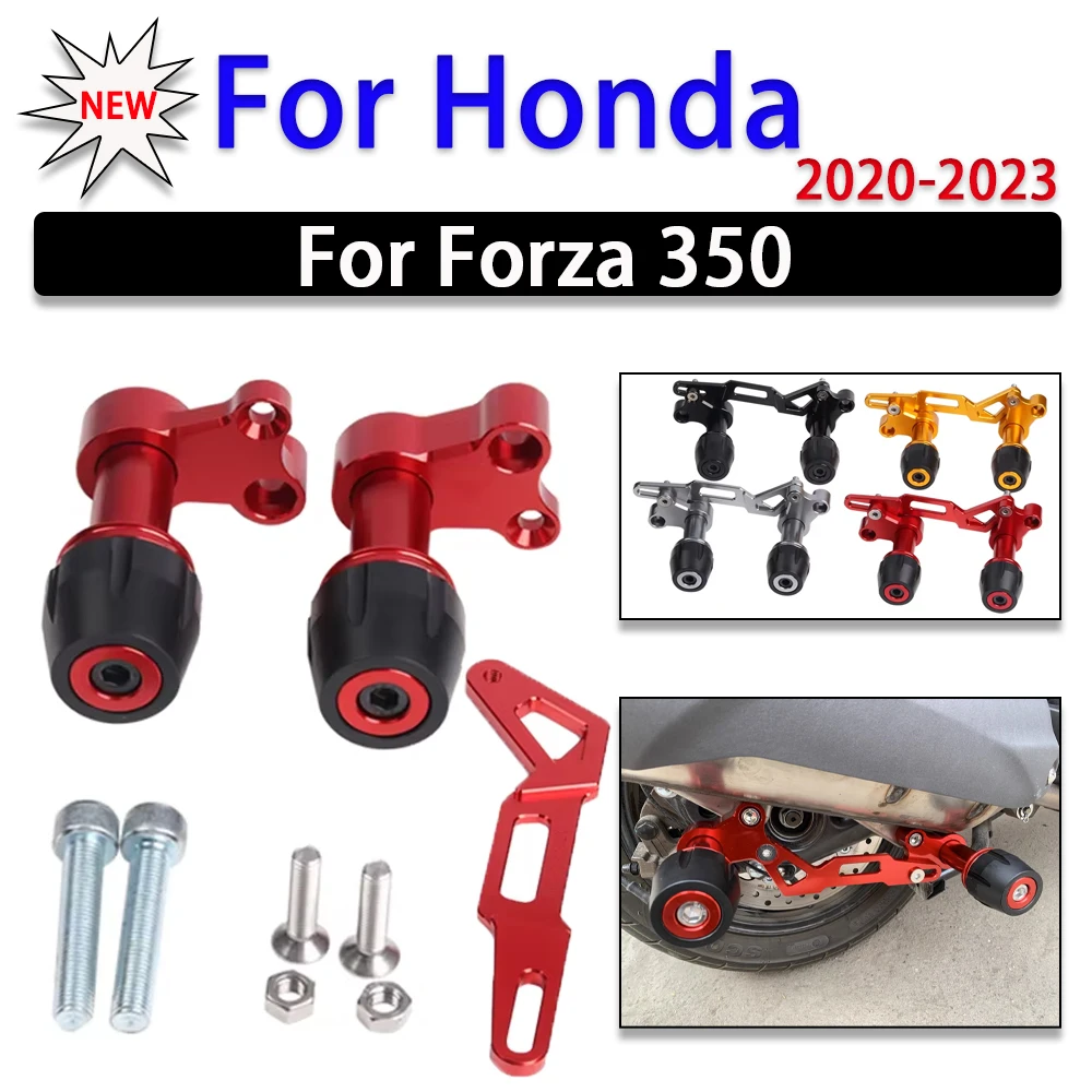 

2023 For Honda Forza 350 Forza350 2020 2021 2022 Motorcycle Accessories Exhaust Muffler Falling Protector Sliders Crash Pad Part