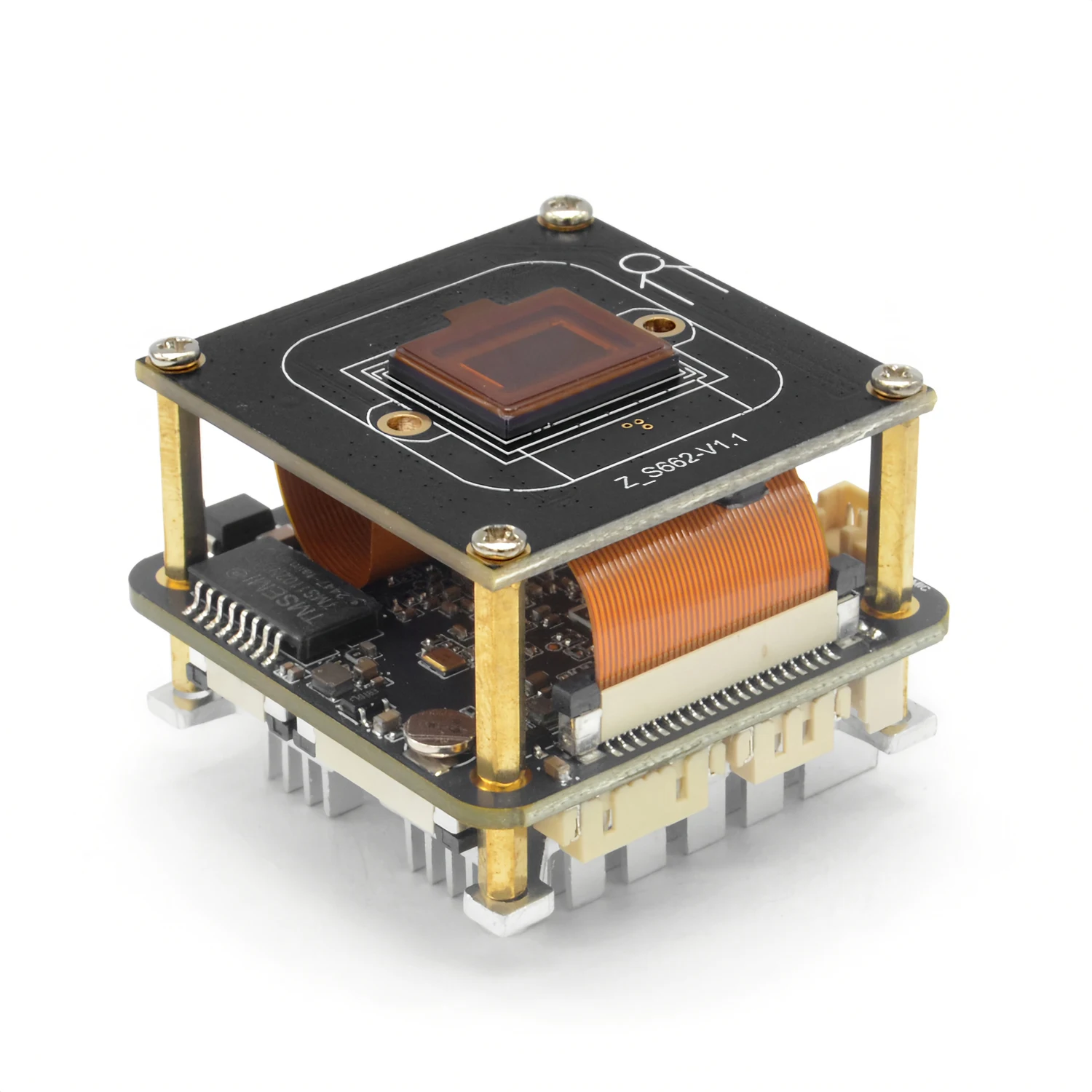 IMX662 Starlight Low Illumination Wide Dynamic 1080P 30Fps AI Camera Module,motorized Zoom Lens Optional;Support USB3.0 Output