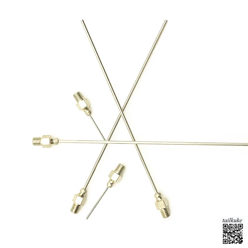M3M4M5M6 External Thread Needle Stainless Steel Precision Dispensing Needle Tube