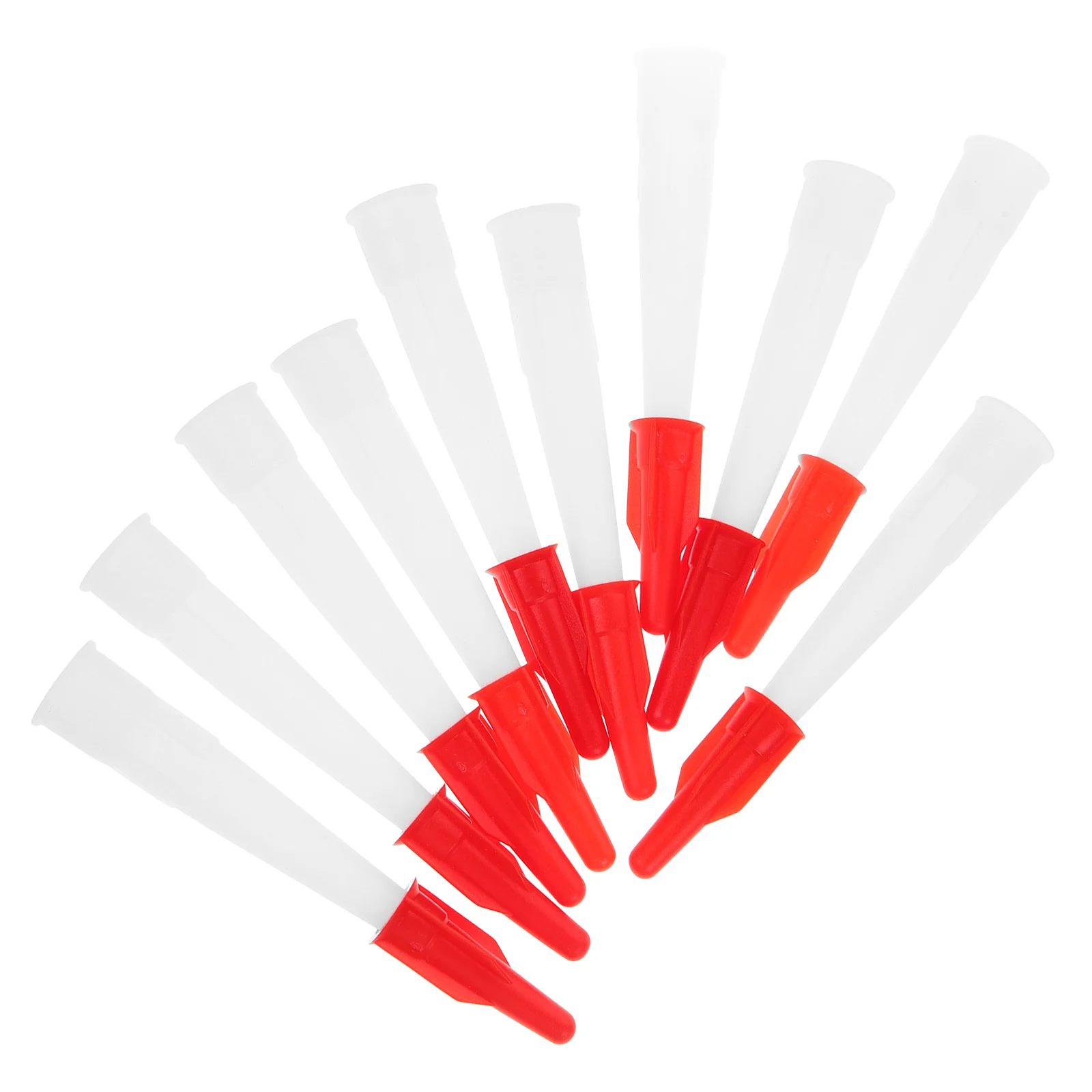 10 قطعة نصائح فوهة استبدال لأداة السد التشطيب دائم سيليكون تطبيق دقيق أدوات السد التشطيب عدة السد