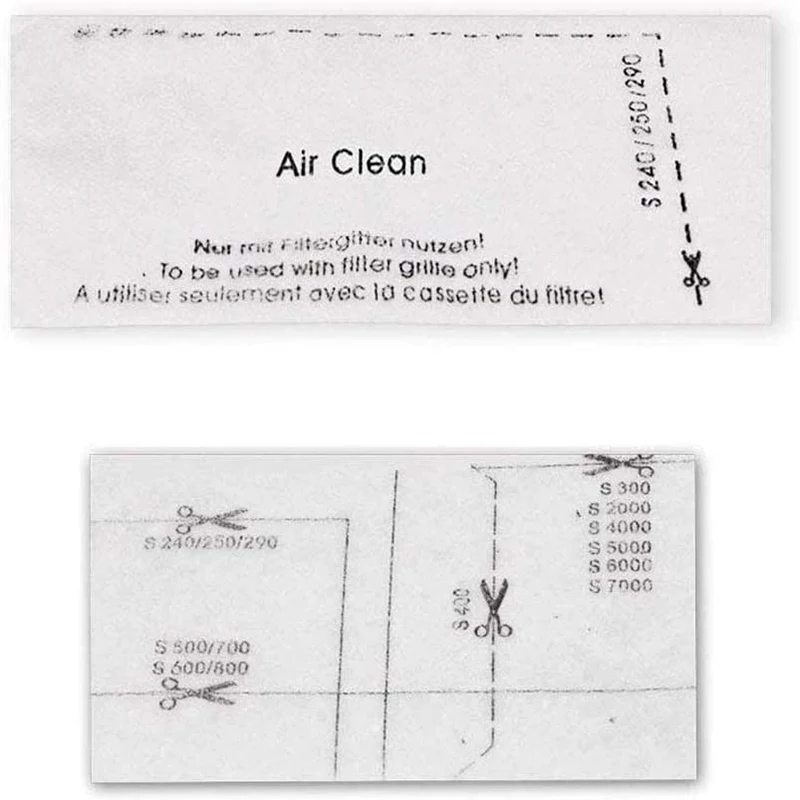 Bolsas de repuesto Airclean 3D compatibles con Miele GN Canister, piezas de aspiradora, paquete de 4 bolsas de polvo + 1 juego de filtros