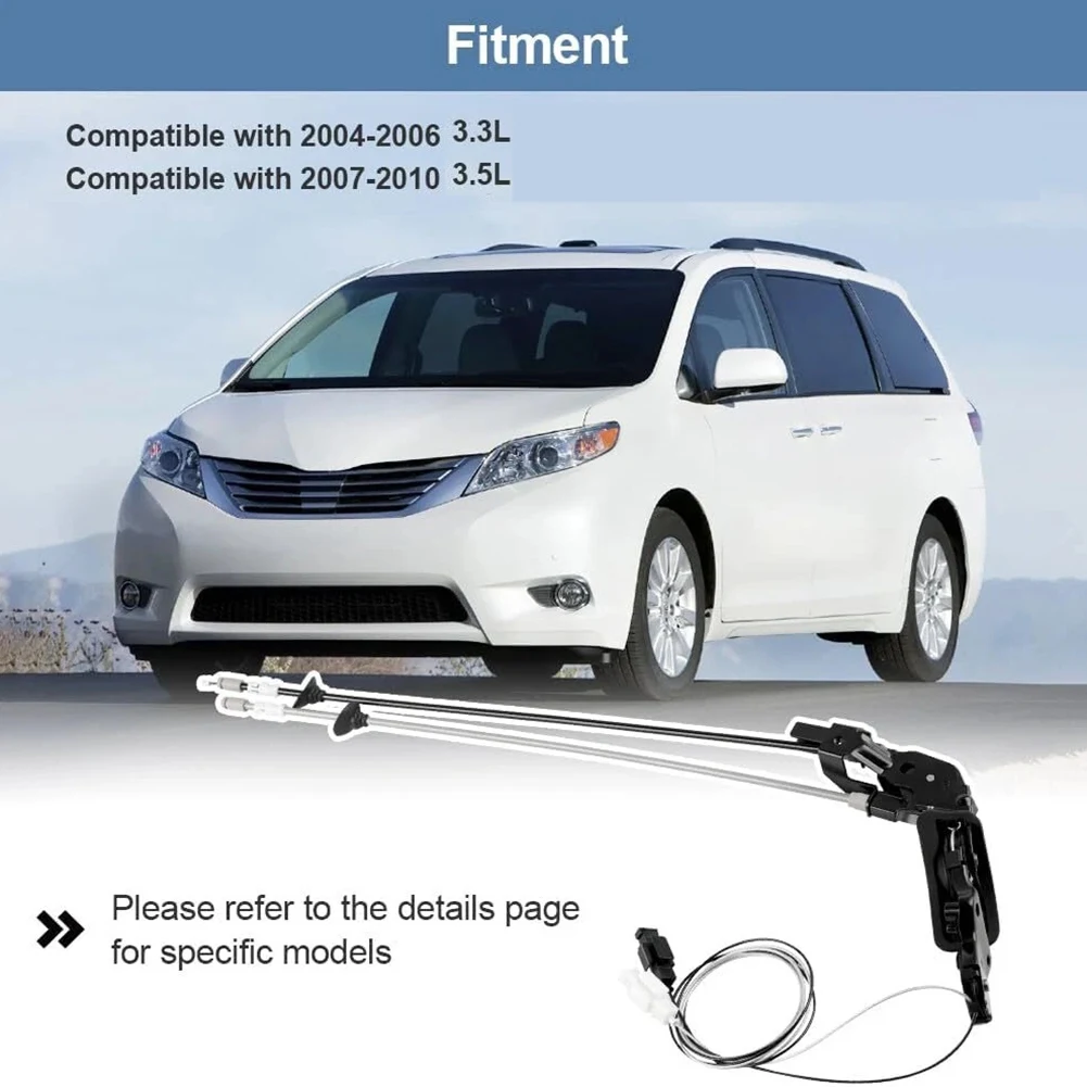 

A43T для Toyota Sienna 2004-2010, комплект кабелей для раздвижной двери, задний правый без двигателя, 85620-08042, 6963108030, 924-550