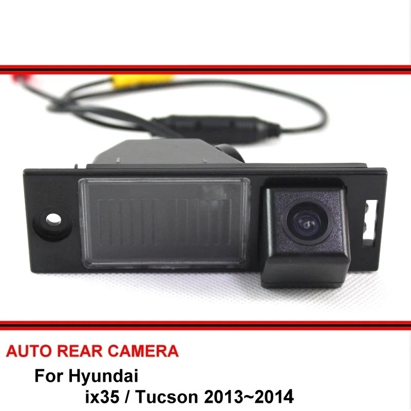 

For Hyundai ix35 Tucson 2013 2014 Night Vision Car Reverse Backup Rearview Parking Waterproof Rear View Camera HD CCD