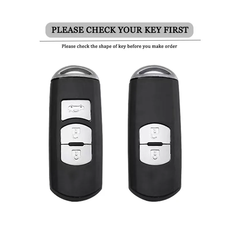 For Mazda 3 6 Demio Axela CX5 CX-5 CX3 CX-3 CX7 CX-7 CX-9 Atenza Miata MX5 Soft TPU Car Key Case Full Cover Shell Accessories