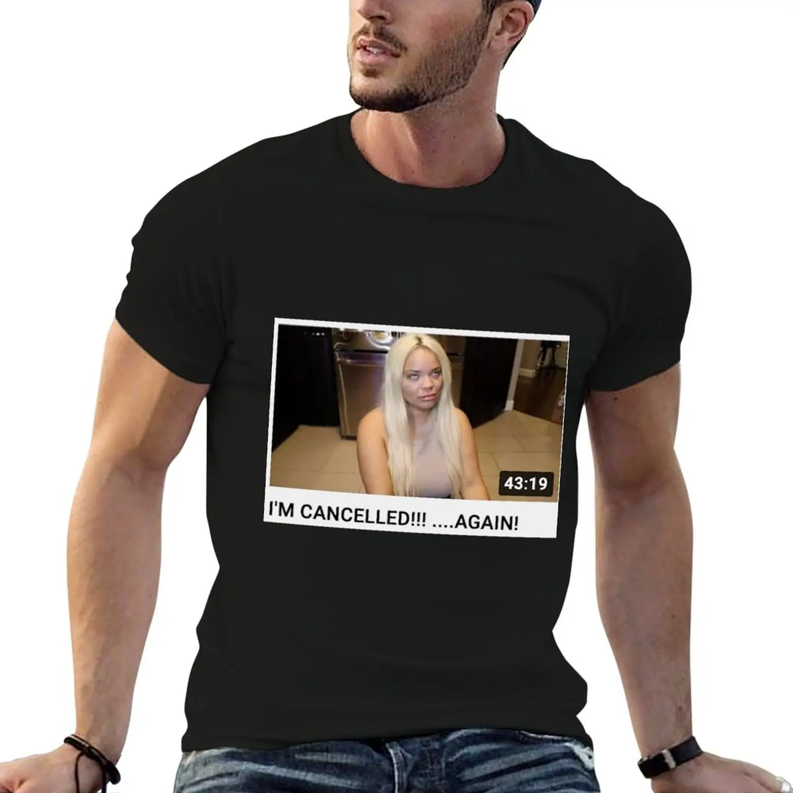 trisha paytas tapestry T-Shirt Big Size Loose Fit Tee Shirt