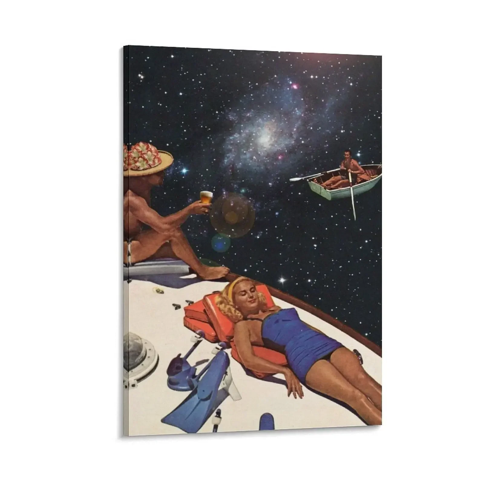 

Galactic Summer Canvas Painting anime posters Decorative painting for bedroom Decoration wall