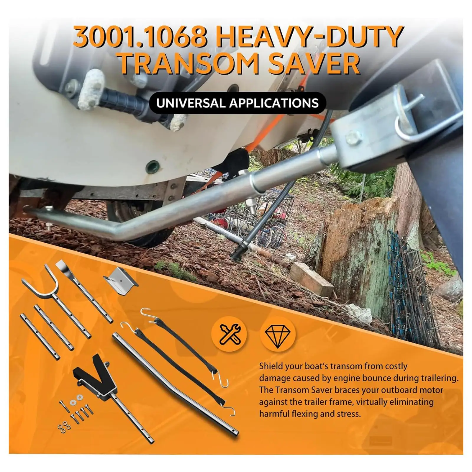 Boat Transom Saver Adjustable from 28
