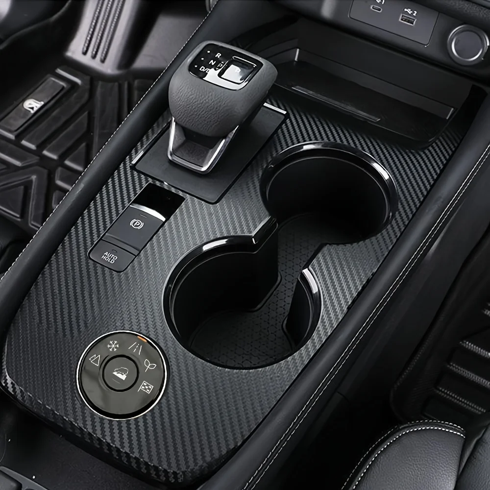 

for NISSAN Rogue X-Trail from 2020-2025 Interior Control Panel Door Handle Carbon Fiber Stickers Decals Car styling Accessorie