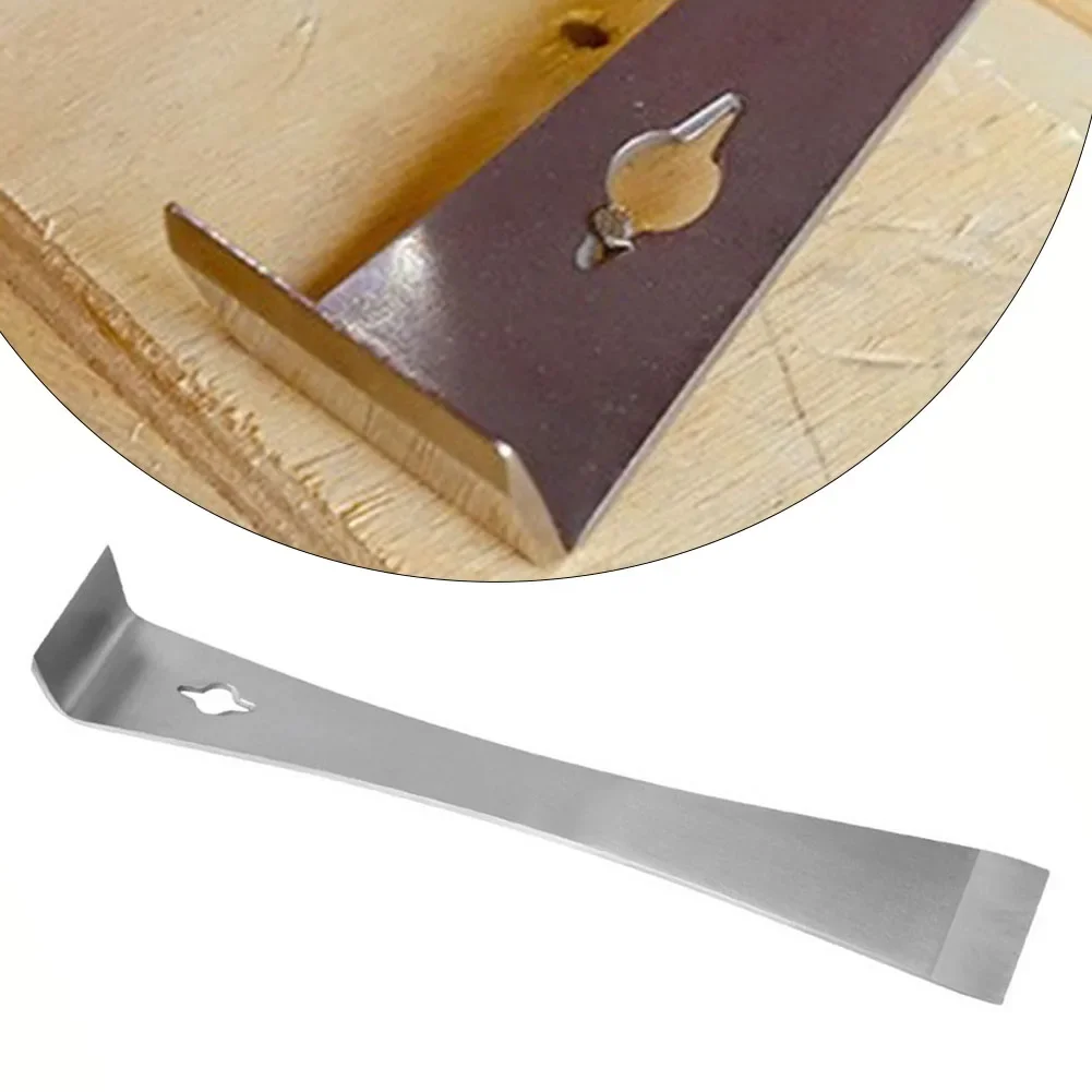

1 Pcs 3 In 1 Scraper Stainless Steel Woodworking Crowbar Nets Face Honey Cutter Flat Heads Raising Remover Woodworking Hand Tool